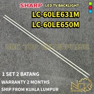 LC-60LE650M LC-60LE631M SHARP LED BACKLIGHT NEW READY STOCK LC-60LE650 LC60LE650 LC-60LE631 LC60LE63
