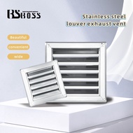 BSBOSS Stainless Steel Back Cover Louver Exhaust Fan