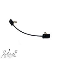 SOLACE CABLES BLACK PATCH CABLE MOGAMI W2314 | SP400-SP400