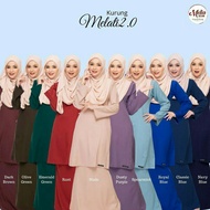 Vs-04 [PART 3] Kurung Pahang Melati 2.0 S-5XL Baju Kurung Plain Plus Size Baju Raya 2021