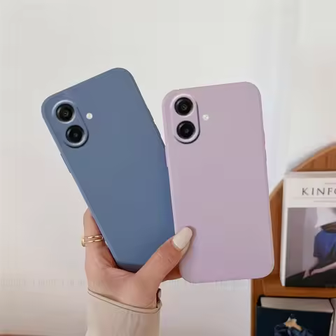 For Samsung A07 Case Cover For Samsung Galaxy A07 Capas Original Liquid Silicone Phone Bumper Back T