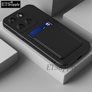 Phone case Moto G86 Soft Card Holder Slot Silicone Wallet Back Cover Motorola G86 Case