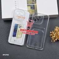 TECNO POVA 7 5G TECNO POVA 7 PRO TECNO POVA 7 ULTRA SOFTCASE CARD CASE CLEAR CARD SLOT CASE TECNO PO