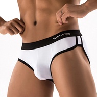 Underwear Men Pouch Sexy Soft Bikini Stretch Breathable Underpants G-string Panties Brief Waist Briefs Enhance
