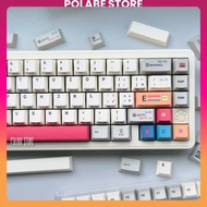 Keycap C64 R3 Dark Retro cherry profile mechanical keyboard Polabe Commerce Keycap Mintcaps Dark PBT