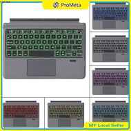 Kes Papan Kekunci Backlit Bluetooth Keyboard for Microsoft Surface Pro11 10 8 9 X Pro 7 5 6 4 3 Go 1