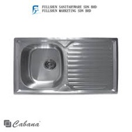 CABANA TOP MOUNT DOUBLE SINK CKS8050