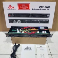 CHANEL Equalizer DBX215SUB MACRO DBX 215 SUB COMPONENT MACRO DBX 2 x 15 Channel Dual Channel Equaliz