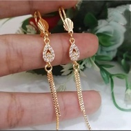 COD Available Desy Jurai long earrings, gem drop earrings, Anti-fade ESHAL ACC