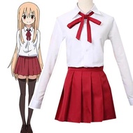 Umaru Chan Doma Umaru cosplay costume simple student uniform short skirt set Halloween party dress u