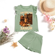 Tung Tung Sahur Anomali Ballerina Cappuccino Suit for Girls Ages 0-5 Years