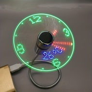 Usb usb Interface Clock Fan Real Time Clock Smart Memory LED Display Luminous usb Interface Clock Fa