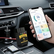 Bluetooth OBD2 Scanner for iOS/Android – Auto Diagnostic Scan Tool  Pengimbas OBD2 Bluetooth untuk i