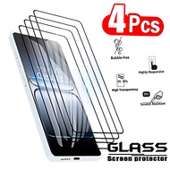4Pcs Tempered Glass for Oneplus Nord 5 4 3 2 Lite 5G Screen Protectors Full Cover Protective Film on