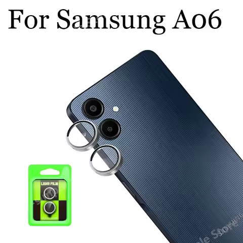 3/2/1 Metal Camera Protector for Samsung Galaxy A06 Glass Camera Lens Protector Anti-Scratch Full Co