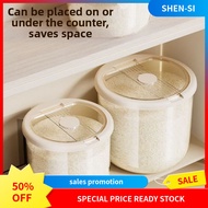 Airtight Rice Dispenser Transparent Rice Container Storage 25kg/15kg/10kg/5kg Large Capacity Airtigh
