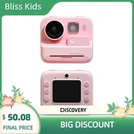 【High Quality】 Video Camera For Kids With Print Children's Instant Print Camera Toys For Girls Birth