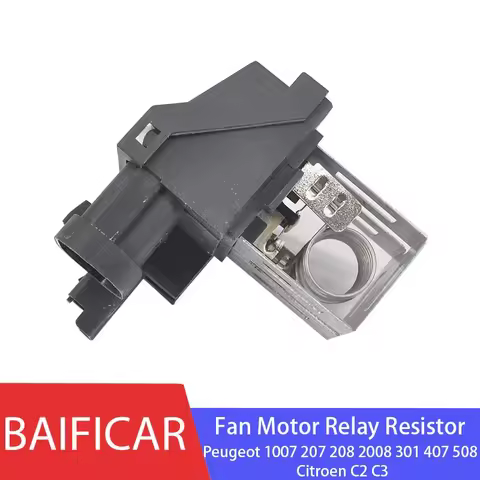 Brand New Genuine Radiator Fan Heater Motor Relay Blower Resistor 1267J6 For Peugeot 1007 207 208 20