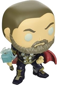 Funko Pop! Marvel: Avengers Game - Thor (Glow in The Dark), Amazon Exclusive,Multicolor