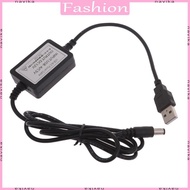 NAV USB to DC Charger USB 5V to DC 12V 5 5 x 2 1mm Power Supply Cable for LED