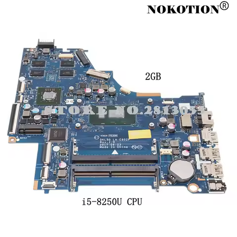 Nokotion 934910-001 934910-601 DKL50 LA-E802P Original For HP 15-BS 15T-BS Laptop Motherboard SR3LA 
