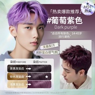 Pozitilan Mens Hair Dye Pure Plant-Based Non-Stick to Scalp Walnut Grey Bleach Cream Hair Coloring I