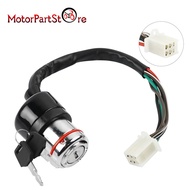 Ignition Key Switch 6 Wires On Off Lock for 50cc 70cc 90cc 110cc 125cc Chinese ATV Quad Dirt Bike Mo