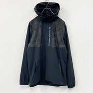 UNDER ARMOUR 山地派克大衣/連帽衫，黑色，M碼，古著