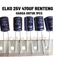ELKO 25V 470 ELKO 25V 470UF RENTENG