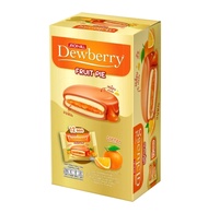 Dewberry FRUIT PIE ดิวเบอร์รี่ ฟรุ๊ตพาย พายเค้กสอดไส้แยมกลิ่นผลไม้ เคลือบครีมกลิ่นกลิ่นผลไม้ 18.5 ก.