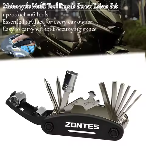 For Zontes 368G 703RR 703F 350E 350D 350X GK350 368 350 D/M/E/K/G/R/T/S/V Motorcycle CNC Multi Tool 