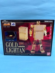 二手齊件 行版 Bandai 超合金魂 GX-32 18K 黃金戰士 黃金俠 Gold Lightan