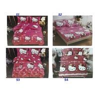 CADAR CARTOON SINGLE 2-IN-1,800 THREAD COUNT,100% COTTON, BEDSHEET SINGLE 2-IN-1_POKEMON, TSUM TSUM