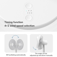 ♞,♘,♙JISULIFE Table Fan Life7 Rechargeable Table Fan 8000mAh Battery Strong Wind