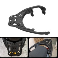 Motorcycle Rear Luggage Rack Aluminum Alloy Enhanced Safety Convenient Storage Cargo Carrier Holder 