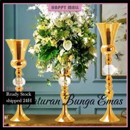 [Lowest Price] Vase Flower Stand/Vase Throphy/Flower Vase Vase Gold/STR/stainless Luxury Decoration Style Gold/Gold Flower Vase/Flower Vase