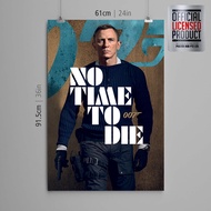 James Bond 007 No Time to Die (Teaser) Movie Pinup Wall Decoration Poster