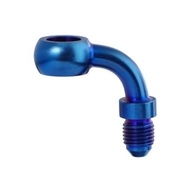 Banjo fitting 90 degree - titanium blue stainless steel set banjo fitting 90 degree TDR