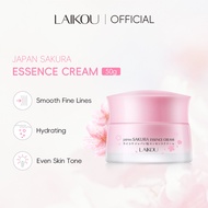 Laikou Nhật Bản sakura tinh chất kem Niacinamide dưỡng ẩm mịn nếp nhăn kể cả màu da 50g