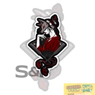 GEISHA Glossy Laminated Vinyl Sticker Vol 2