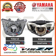 Y15 HEADLAMP HEADLIGHT LAMPU BESAR DEPAN HEAD LIGHT V2 V1 Y15ZR YSUKU ORIGINAL YAMAHA - 2ND-H4310-10