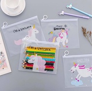 Kid Favourite! Unicorn Zip Seal Bag / Pencil Case / Unicorn Bag