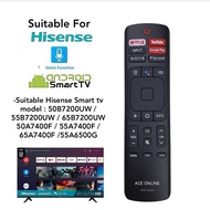 HISENSE ANDROID SMART TV BLUETOOTH REMOTE CONTROL (ERF3169H) With Voice Function.
