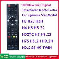 100% Alat Kawalan Jauh Asal Zgemma H2S H2H H4 H5 H5.2S H82H H7S H9.2S H11s H9TWIN H9.2H H9.S SE Peny