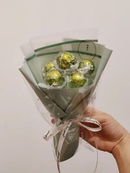 ❄️💚🎀 Lindor 瑞士蓮開心果朱古力小花束(預訂)