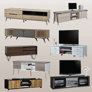 ASTAR 4FT/ 5FT/  6FT Wooden TV console TV cabinet storage shelve TV Rack Side Cabinet (FREE INSTALL)