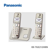 Panasonic樂聲 KX-TGE212HKN HS2 SPK DECT數碼室內無線電話/預計30天内發貨 滿千減百落單輸入優惠碼alipay100，滿500減100