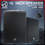 AmpAudio 10 Inch Speaker PA System Speaker PA System Outdoor Monitor Speaker