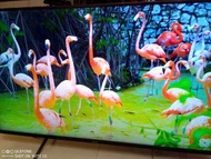 私人出售55吋智能電視超薄畫面4k Smart TV可上網連接手機電腦座枱腳架有遙控 Samsung 4K Smart TV