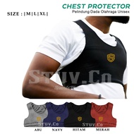 FOOTBALL VEST CHEST PROTECTOR STUVCO 4 COLORS FOOTBALL VEST CHEST PROTECTOR FOR FOOTBALL FUTSAL SPOR